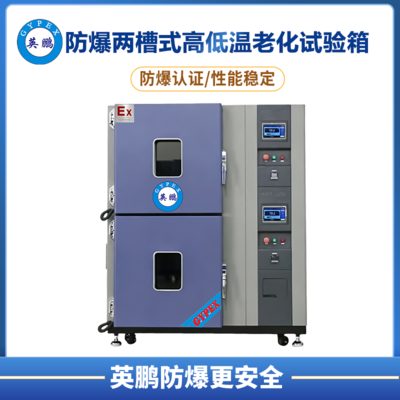 防爆双槽式高低温老化箱